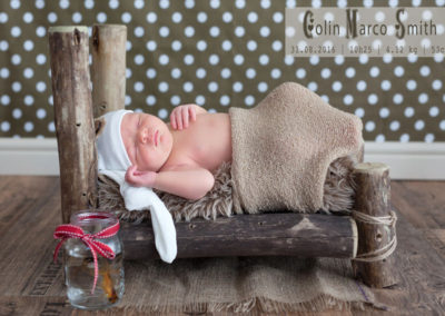 Colin Newborn – 8 days old